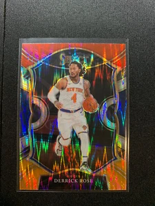 2021 Select Derrick Rose Orange Red white flash prizm #16 - Picture 1 of 2