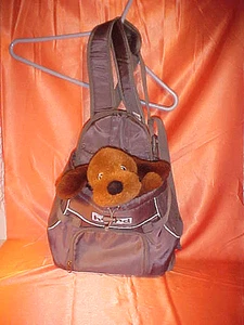 OUTWARD HOUND HUND KATZE RUCKSACK TRÄGER nächster Neuzustand GRAU 10-15 lbs - Bild 1 von 5