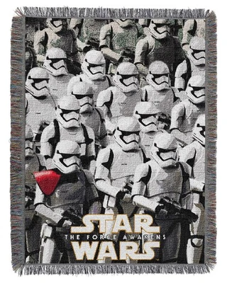 Northwest Star Wars Woven Tapestry Throw Blanket, 48" x 60", Ground Invasion - Image 1 of 4
