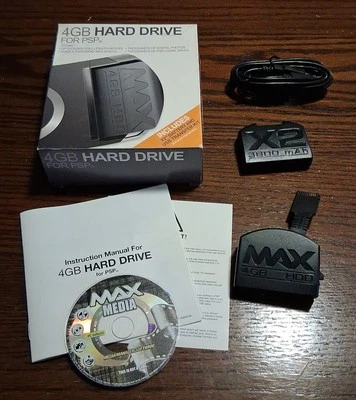 Espansione memoria disco rigido HD Datel 4 GB per Sony PSP NO BATTERIA vedi foto/desc - Immagine 1 di 4