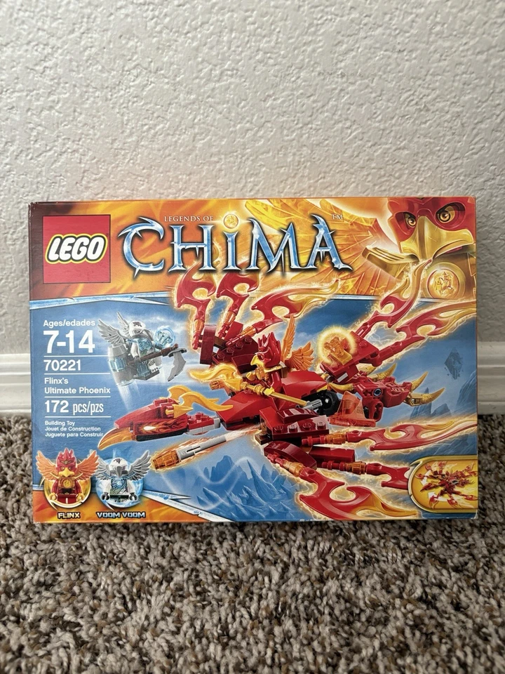 LEGO Legends of CHIMA: Flinx's Ultimate Phoenix (70221) Nuevo Precintado Foto 1 de 4