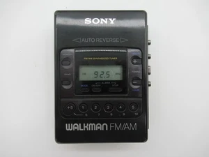 Sony WM-F2081 Walkman Cassette AM/FM Radio/Cassette Needs Repair "Look" - Picture 1 of 11