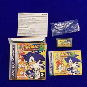 Sega Sonic Advance 3 Nintendo Game Boy Advance GBA Complete In Box CIB PAL - Picture 1 of 8