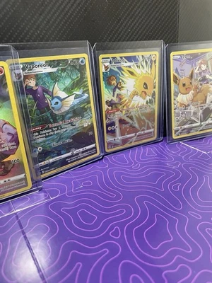 Pokemon Eevee Flareon Jolteon  Vaporeon Holo Brilliant Stars Trainer Gallery - Image 1 of 4