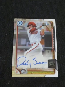 2015 Bowman Chrome Dansby Swanson Rookie Autogramm - Bild 1 von 2