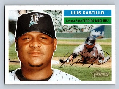 2005 Topps Heritage #211 Luis Castillo Florida Marlins - NM/MT - Image 1 of 2