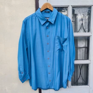 Vintage y2k Fubu The collection Rayon Blend Button Up Shirt - Picture 1 of 5
