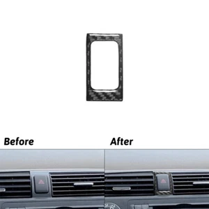 For Honda Civic 2003-2005 Carbon Fiber Center Console Warming Light Panel Cover - Picture 1 of 10