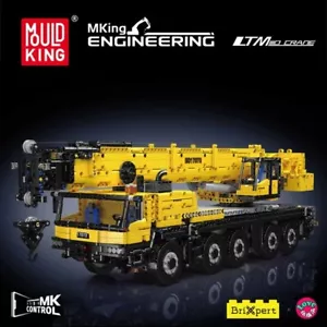 Mould King GMK RC Ferngesteuerter Kran LTM1110 3218 Teile Dynamischer Motorisierter LKW - Bild 1 von 10