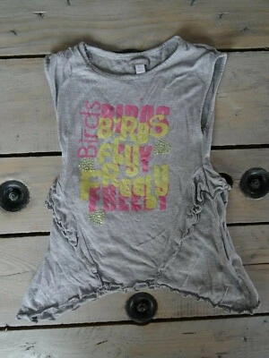 Magnifique t-shirt gris sans manches ORCHESTRA Taille 6 ans - Photo 1/3