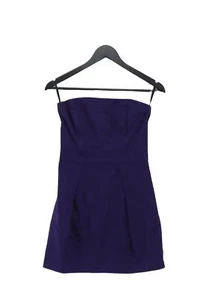 French Connection Women's Mini Dress UK 10 Blue Cotton with Elastane Mini - Picture 1 of 5