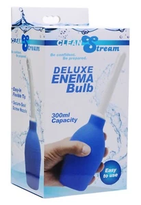 Clean Stream Deluxe Bombilla Enema 300 ml Azul - Botella Limpiadora Higiene - Imagen 1 de 3