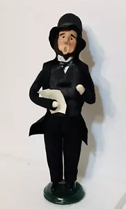 Byers Choice Carolers - Weihnachtsfigur 2011 Abraham Abe Lincoln 14,5" groß - Bild 1 von 7