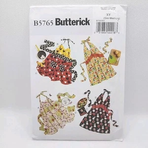 Butterick Crafts 5765 Halter Top Apron & Potholder Sewing Pattern Size S-L Uncut - Picture 1 of 8