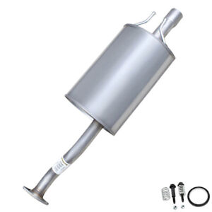 Stainless Steel Direct Fit Rear Exhaust Muffler fits: 2012-2015 Honda Civic 1.8L