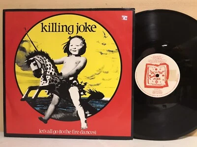Killing Joke Lets All Go To The Fire Dances 12" Single 1983 EG RECORDS EGOX-11 - Image 1 of 2