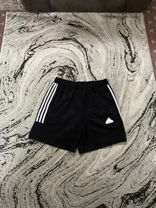 Adidas Embroidered Black Sports Shorts BNWT Size Medium Men’s Sample IP3793 - Picture 1 of 15