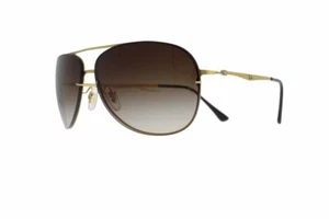 RAY-BAN Titanio Oro Mate/Marrón Gradiente RB8052 157/13 61 - Imagen 1 de 1