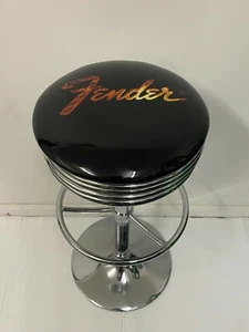 FENDER GUITAR PREMIUM BAR STOOL ADJUST HEIGHT - Picture 1 of 9