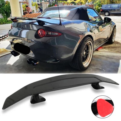 Alerón trasero de fibra de carbono 46" estilo GT carreras para Mazda MX-5 2006-23 Foto 1 de 4