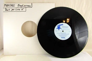 Maxine Singleton 12” You Can’t Run From Love - VG+ Promo - Foto 1 di 4