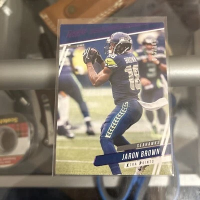 Karin Brown Seattle Seahawks 2020 Prestige XTRA POINTS SP 83/100 Purple Parallel - Image 1 of 2