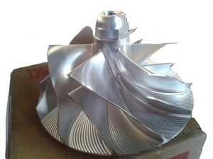 Billet Turbo Compressor Wheel Garrett GT4718 763739-0001 Trim 56 (88/118 mm) 6+6 - Bild 1 von 1