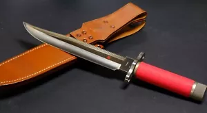 Knife Survival AL MAR SF-10 con fodero cuoio - Picture 1 of 9