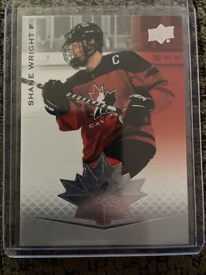2021 Upper Deck Team Canada Juniors Rookie #73 Shane Wright Canada - Image 1 of 2