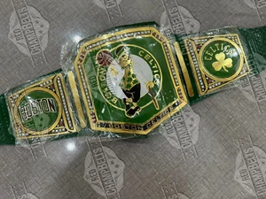Cinturón Campeonato Boston Celtics NBA 2024 Campeones Adulto Talla 2mm Latón - Imagen 1 de 9