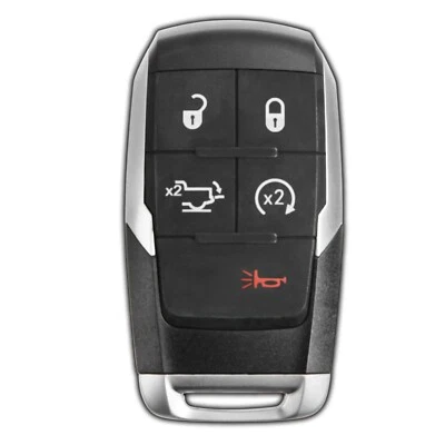 Replacement For Dodge RAM 2500-5500 Key Fob 68575429AA 5 Button 2019-2024 Foto 1 de 3
