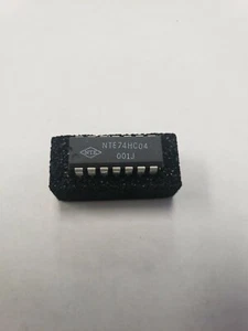 NTE74HC04 Integrated Circuit TTL High Speed CMOS Hex Inverter 14 Lead DIP 5 pcs - Bild 1 von 2