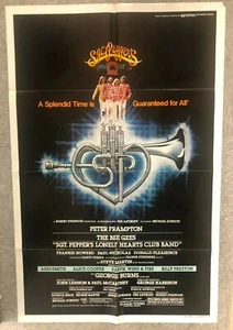 1978 MOVIE POSTER *SGT. PEPPER'S LONELY HEARTS CLUB BAND* BEE GEES 27X41"  - Picture 1 of 4