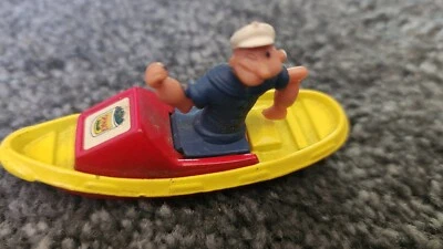 Barco vintage Corgi Popeye The Sailor Man fundido - Imagem 1 de 4
