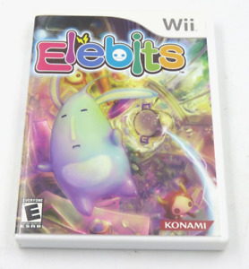 Elebits (Nintendo Wii, 2006) CIB - Complete In Box With Manual - Tested & Works