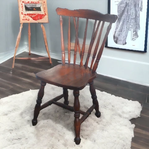 Vintage Circa 1960 American Heywood Wakefield Wooden Winthrop Chair Cover
