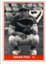1982 West Haven A's TCMA 11 Chuck Fick Thousand Oaks California CA Baseball Card