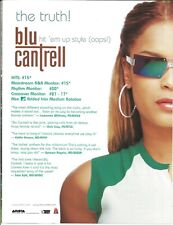 BLU CANTRELL Rare 2001 VINTAGE hit em PROMO TRADE AD Poster for So CD MINT USA