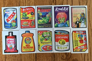 Topps Mars Attacks Wacky Packages LIMITED 10-Card Set GPK  2018