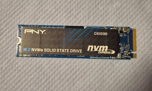 PNY CS3140 1TB SSD NVMe M.2 M280CS1030-1TB-RB 2280 PCIe 3.0 x4 TLC 1000 GB - Bild 1 von 6