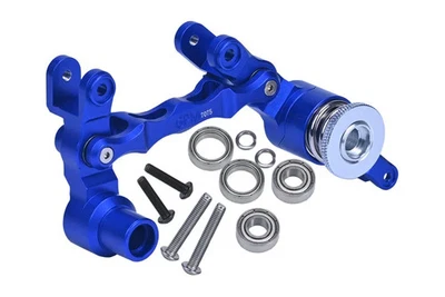 GPM For Traxxas STEERING ASSEMBLY 1/5 X MAXX 6S/8S Brushless #TXM048NA -BLUE- - Image 1 of 4