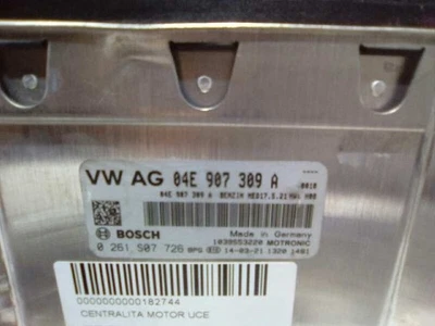 0261S07726 CENTRALINA MOTORE / 04E907309A / 182744 PER SEAT LEON ST 5F8 REFERE - Immagine 1 di 4