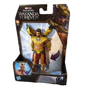Modellino MARVEL KING NAMOR 6" Black Panther Wakanda Forever Battle Shipfast - Foto 1 di 3