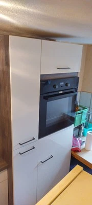 Einbauküche mit Elektrogeräten, Gebraucht, Selbstabbauer - Bild 1 von 4