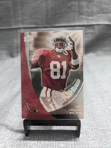 2008 Upper Deck Rookie Exclusives #RPSF14 Anquan Boldin sesión de fotos flashbacks - Imagen 1 de 2