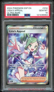 Pokemon Surging Sparks Lisia's Appeal 234 PSA 10 - Imagen 1 de 2