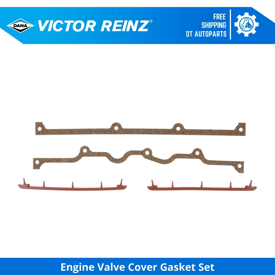 Para 1981-1982 Plymouth TC3 2.2L L4 conjunto de junta de tampa de válvula de motor Victor Reinz - Imagem 1 de 1