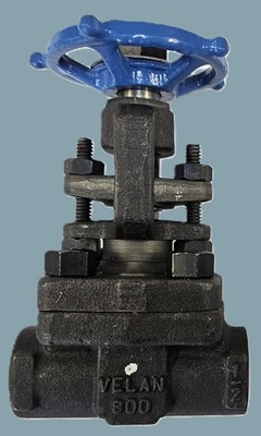 Velan Gate Valve 1/2 NPT Class 800 Forged Steel MPN S03-2054B-02TY - Image 1 of 4