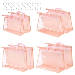 Handbag Dust Bags Clear Purse Storage Organizer for Closet Small to Extra Lar... - Picture 1 of 9