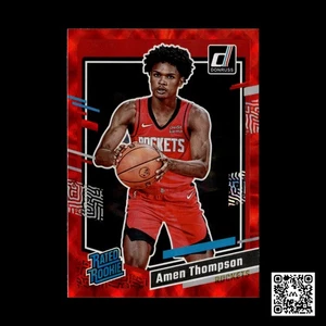 Donruss #206 Amen Thompson rojo 2023-24 - Imagen 1 de 2